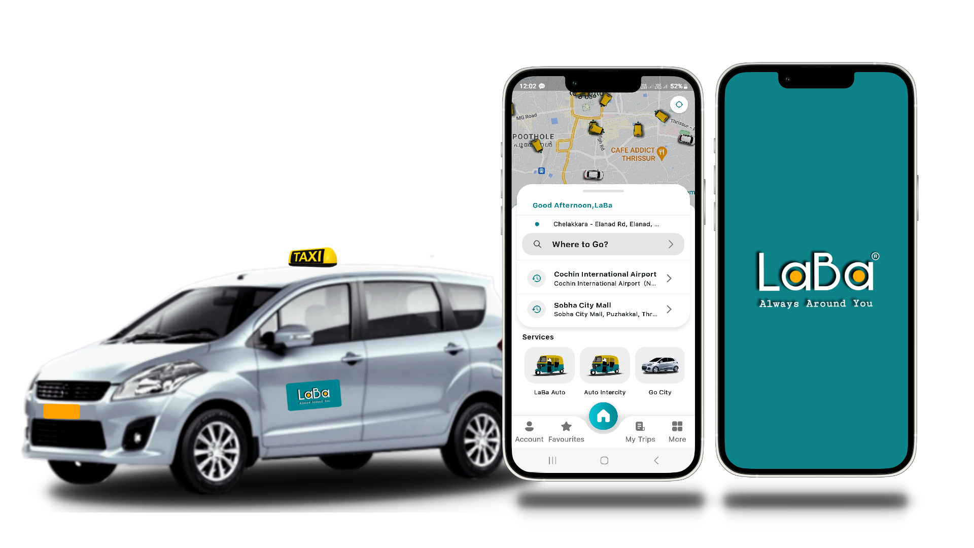 LaBa - Auto & Taxi In Thrissur